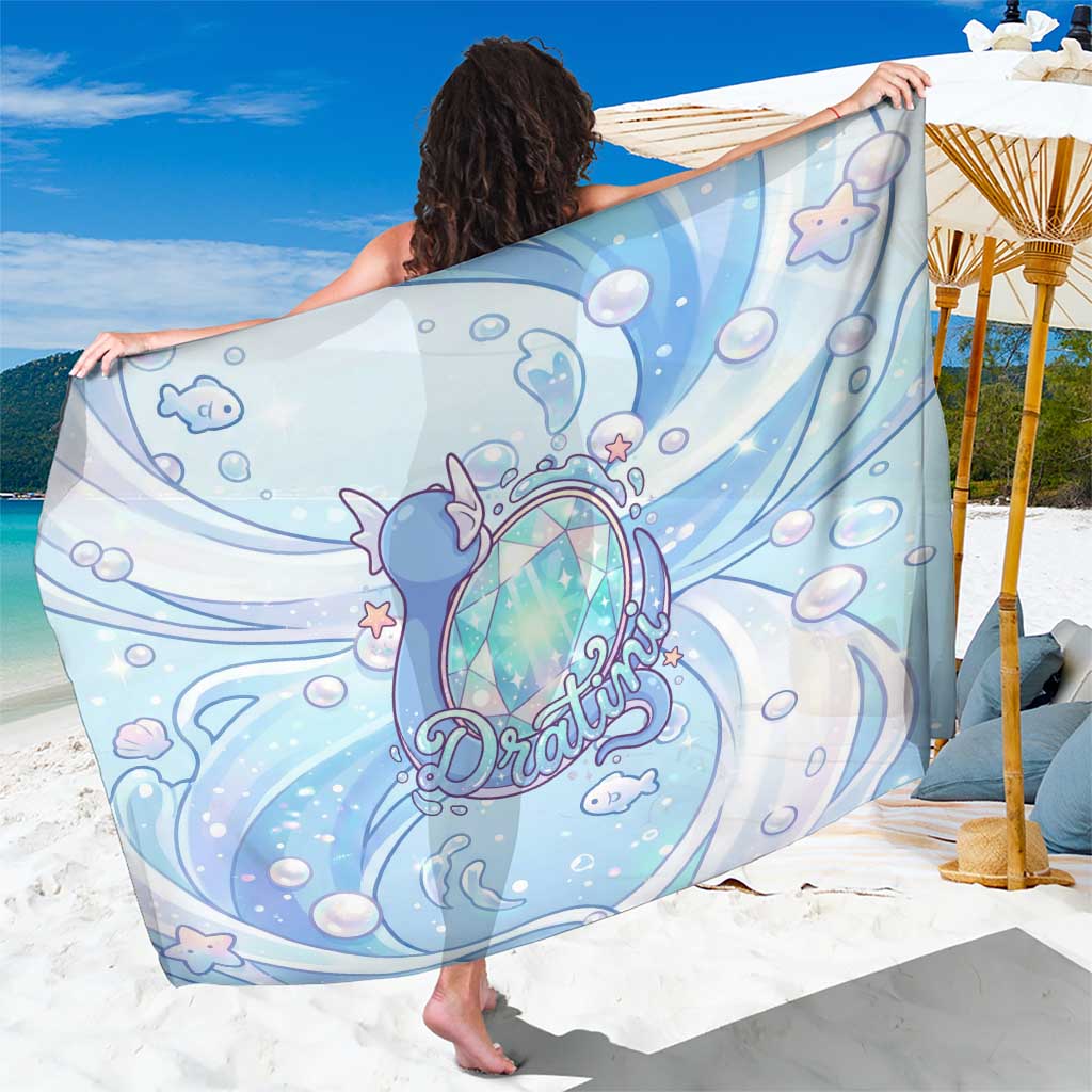 Dratini Sarong Pastel Aquatic Crystal Art