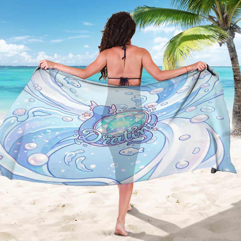 Dratini Sarong Pastel Aquatic Crystal Art
