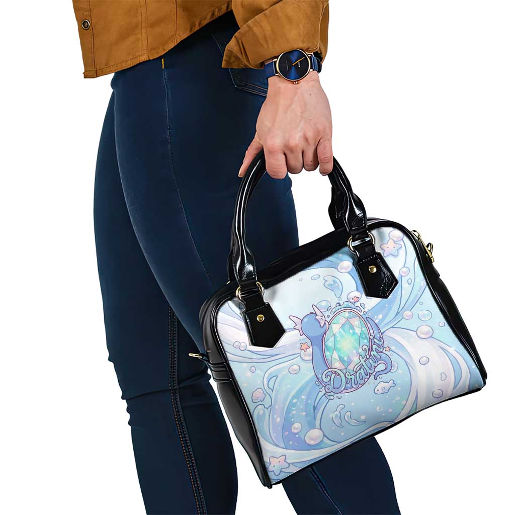 Dratini Shoulder Handbag Pastel Aquatic Crystal Art