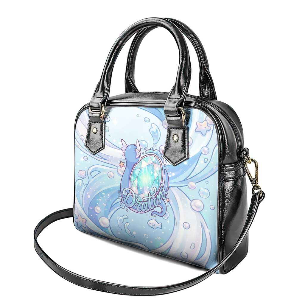 Dratini Shoulder Handbag Pastel Aquatic Crystal Art