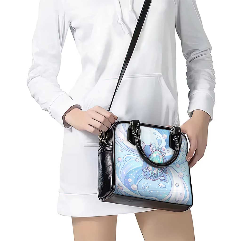 Dratini Shoulder Handbag Pastel Aquatic Crystal Art