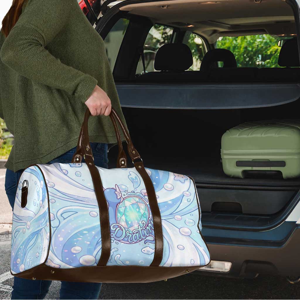Dratini Travel Bag Pastel Aquatic Crystal Art