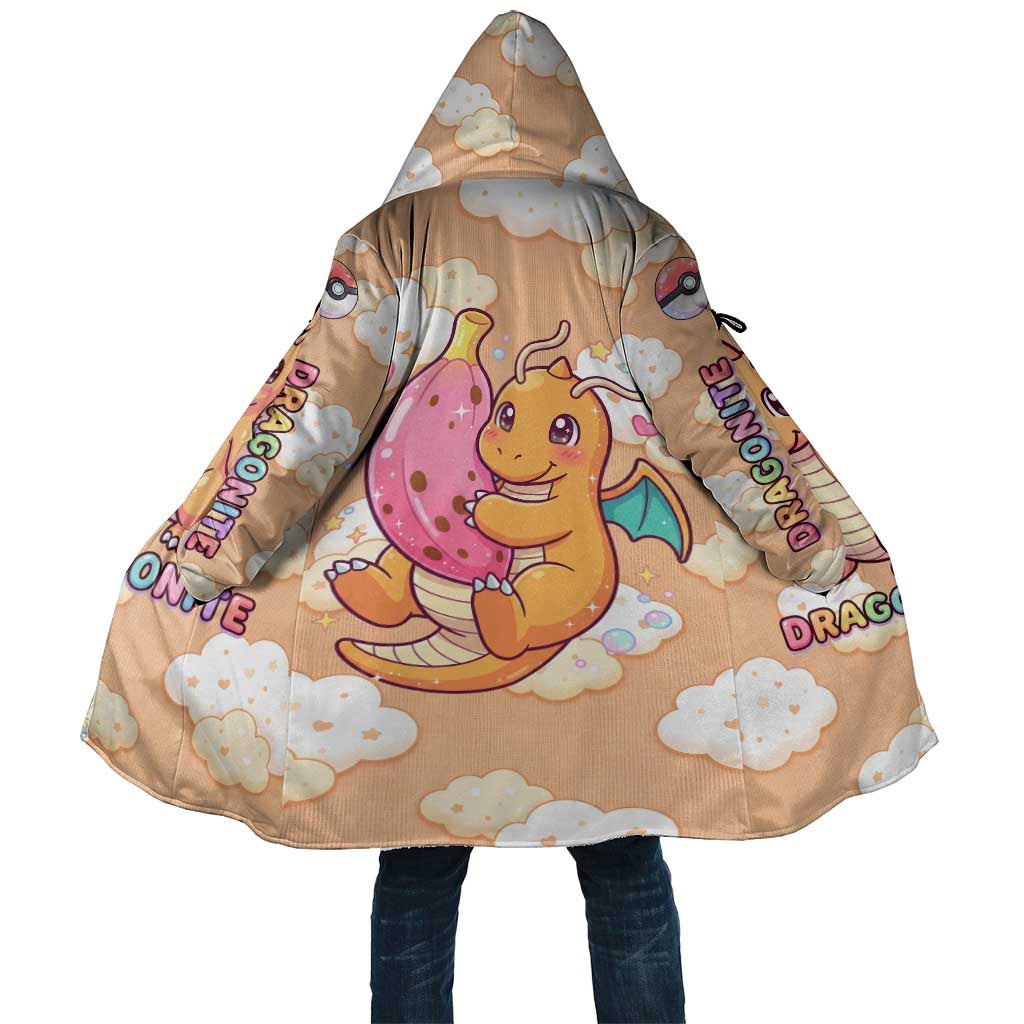 Dragonite Cloak Whimsical Pastel Cloud Art