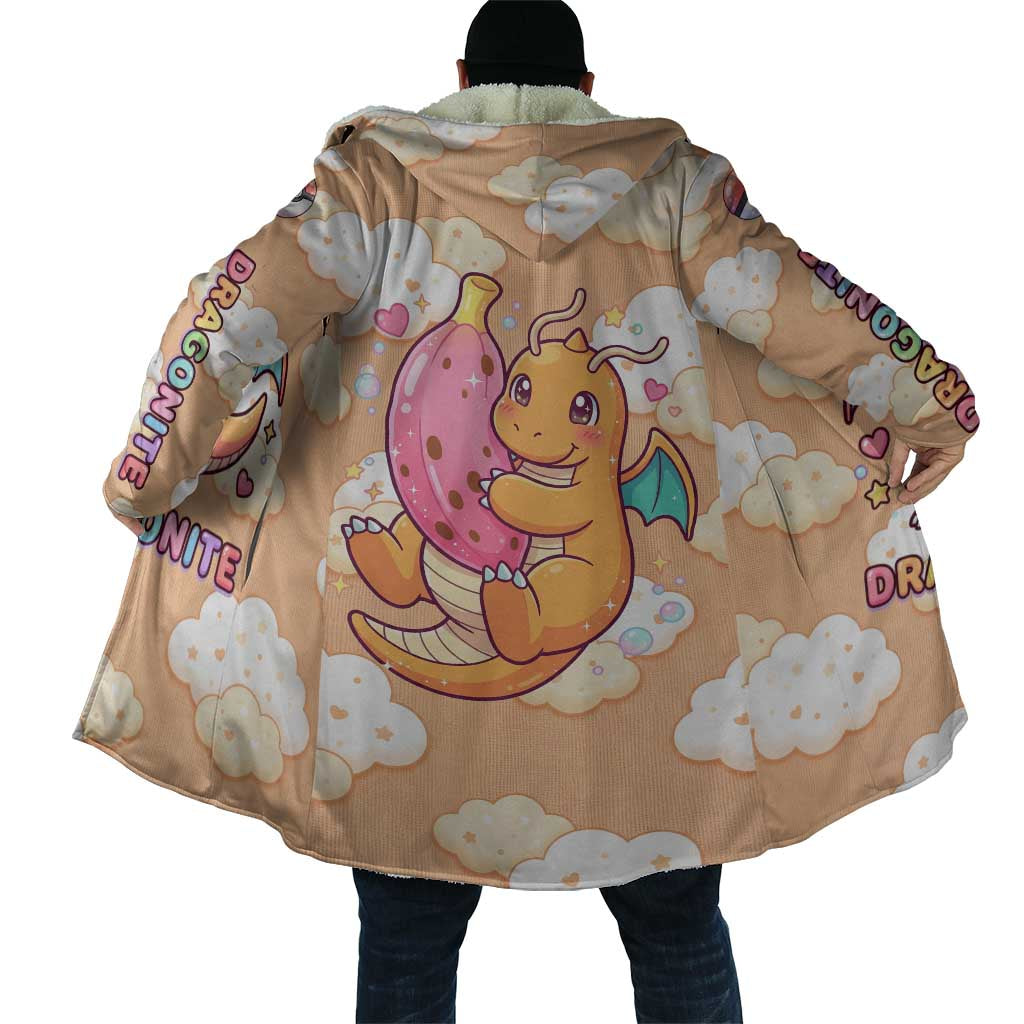 Dragonite Cloak Whimsical Pastel Cloud Art