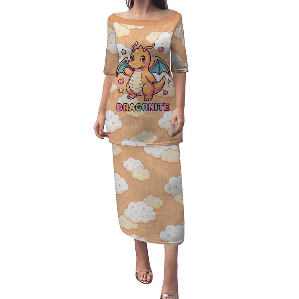 Dragonite Puletasi Whimsical Pastel Cloud Art