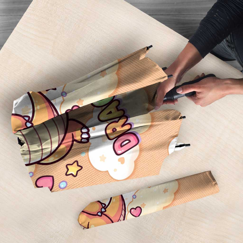 Dragonite Umbrella Whimsical Pastel Cloud Art