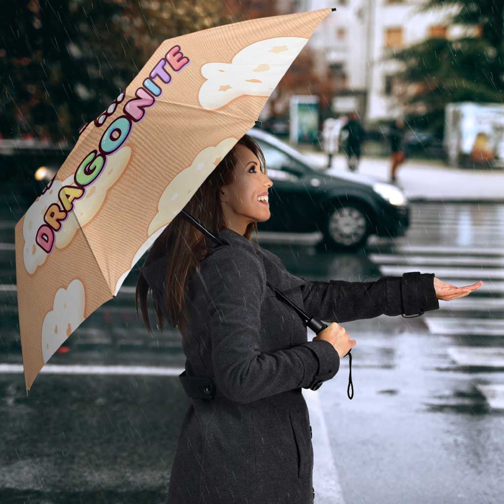 Dragonite Umbrella Whimsical Pastel Cloud Art
