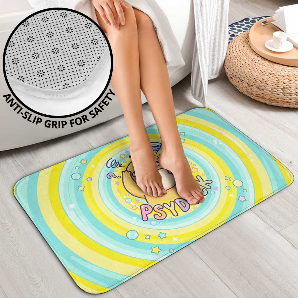 Psyduck Bathroom Set Vibrant Kawaii Splash Art