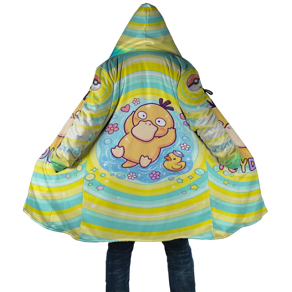 Psyduck Cloak Vibrant Kawaii Splash Art