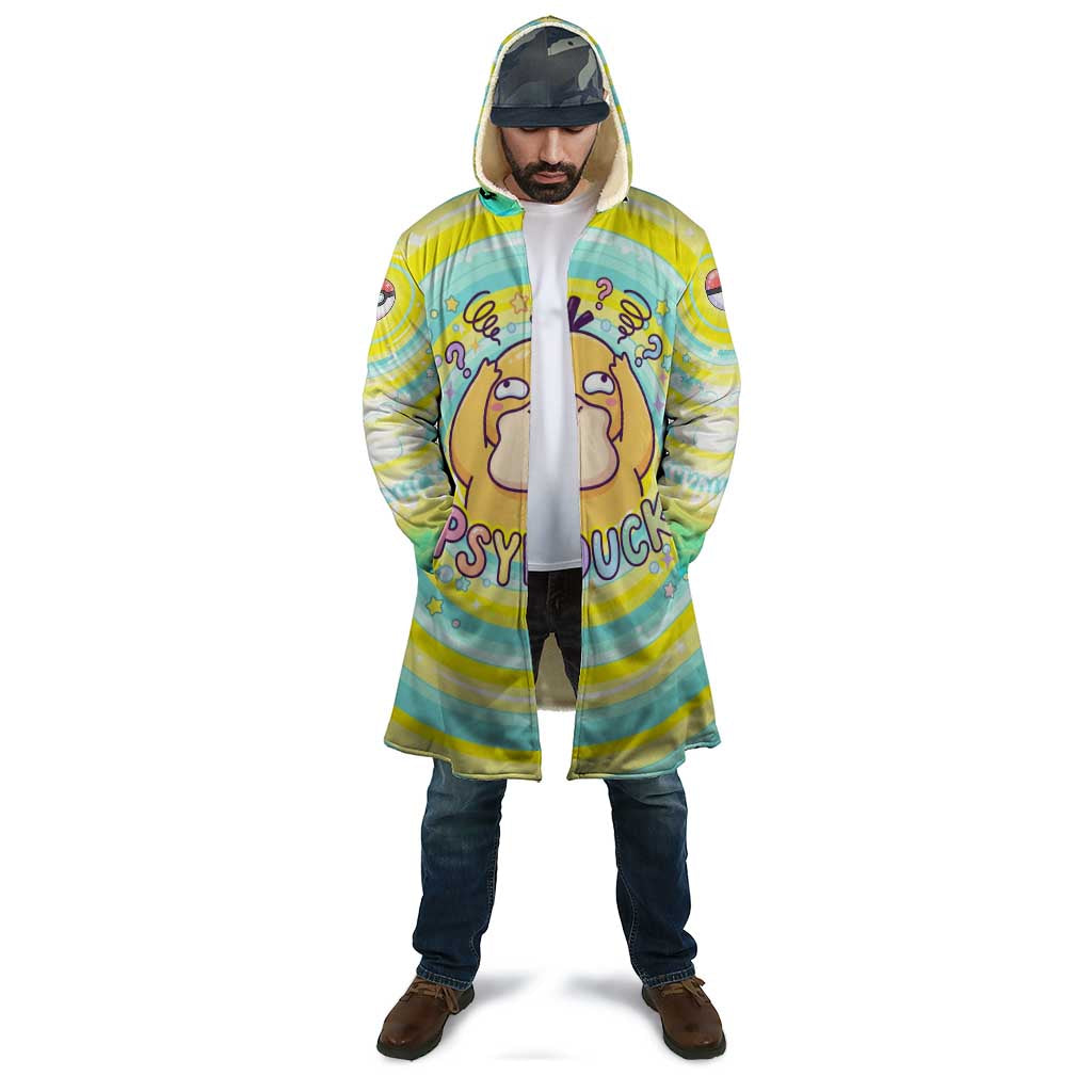 Psyduck Cloak Vibrant Kawaii Splash Art