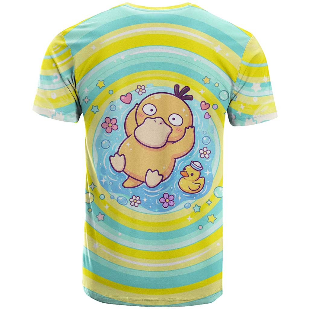 Psyduck T Shirt Vibrant Kawaii Splash Art