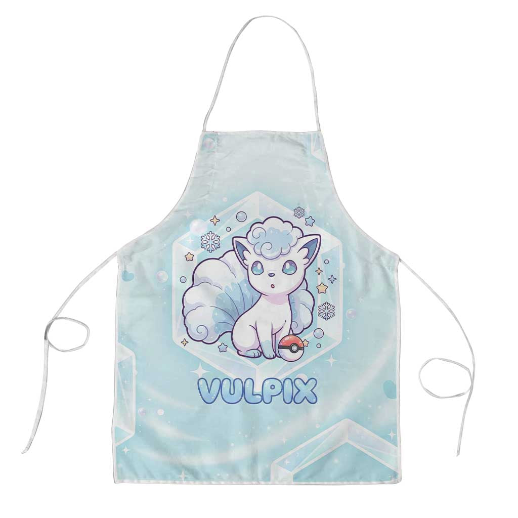 Vulpix Apron Frosted Pastel Ice Crystal Art