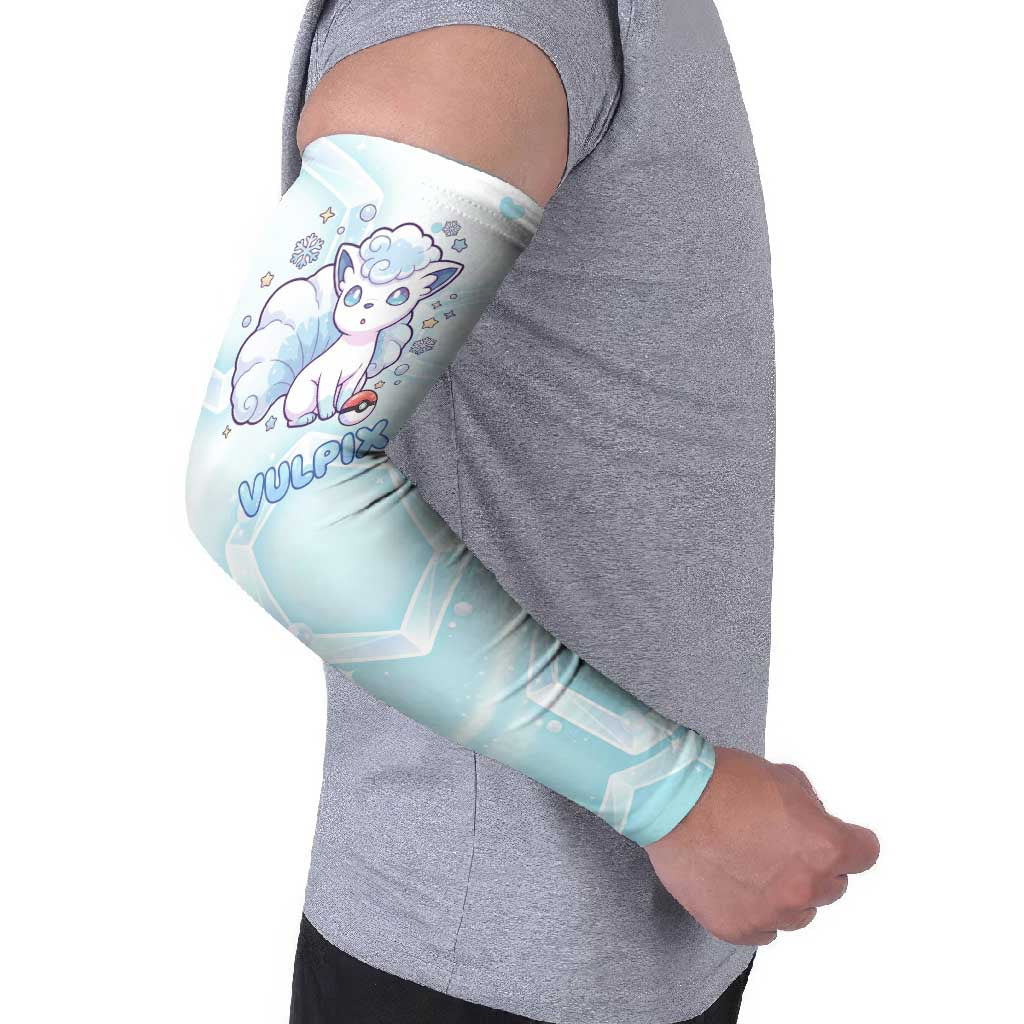 Vulpix Arm Sleeves Frosted Pastel Ice Crystal Art