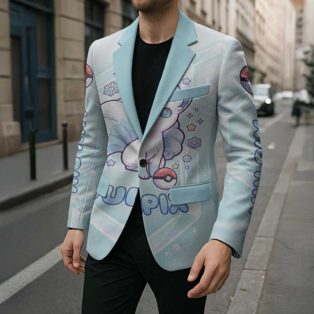 Vulpix Blazer Frosted Pastel Ice Crystal Art