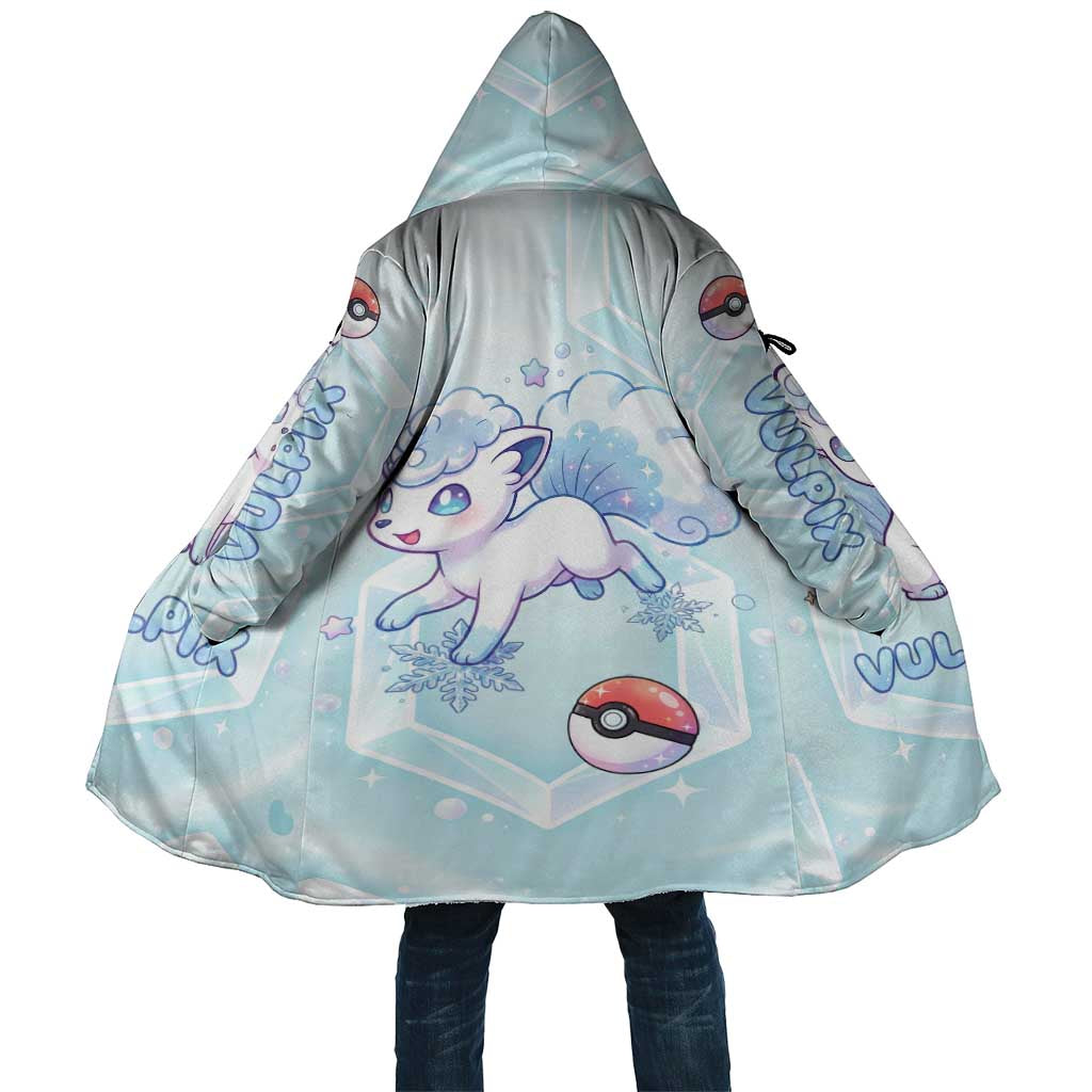 Vulpix Cloak Frosted Pastel Ice Crystal Art