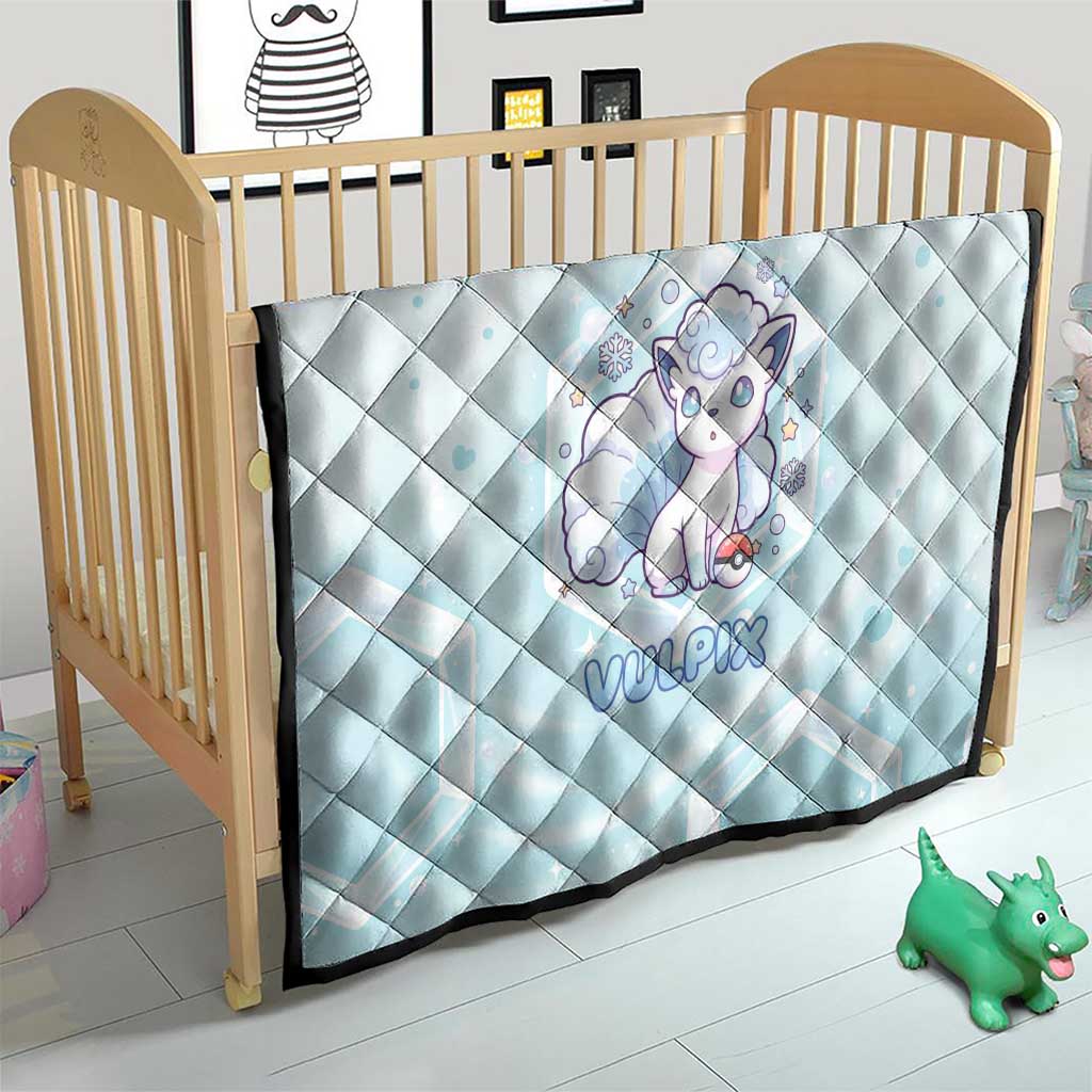 Vulpix Quilt Frosted Pastel Ice Crystal Art