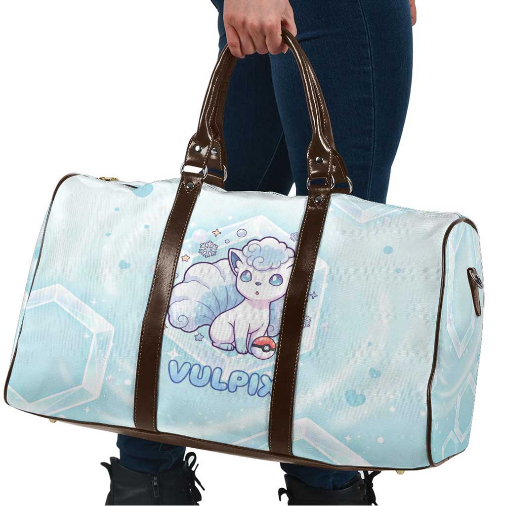 Vulpix Travel Bag Frosted Pastel Ice Crystal Art