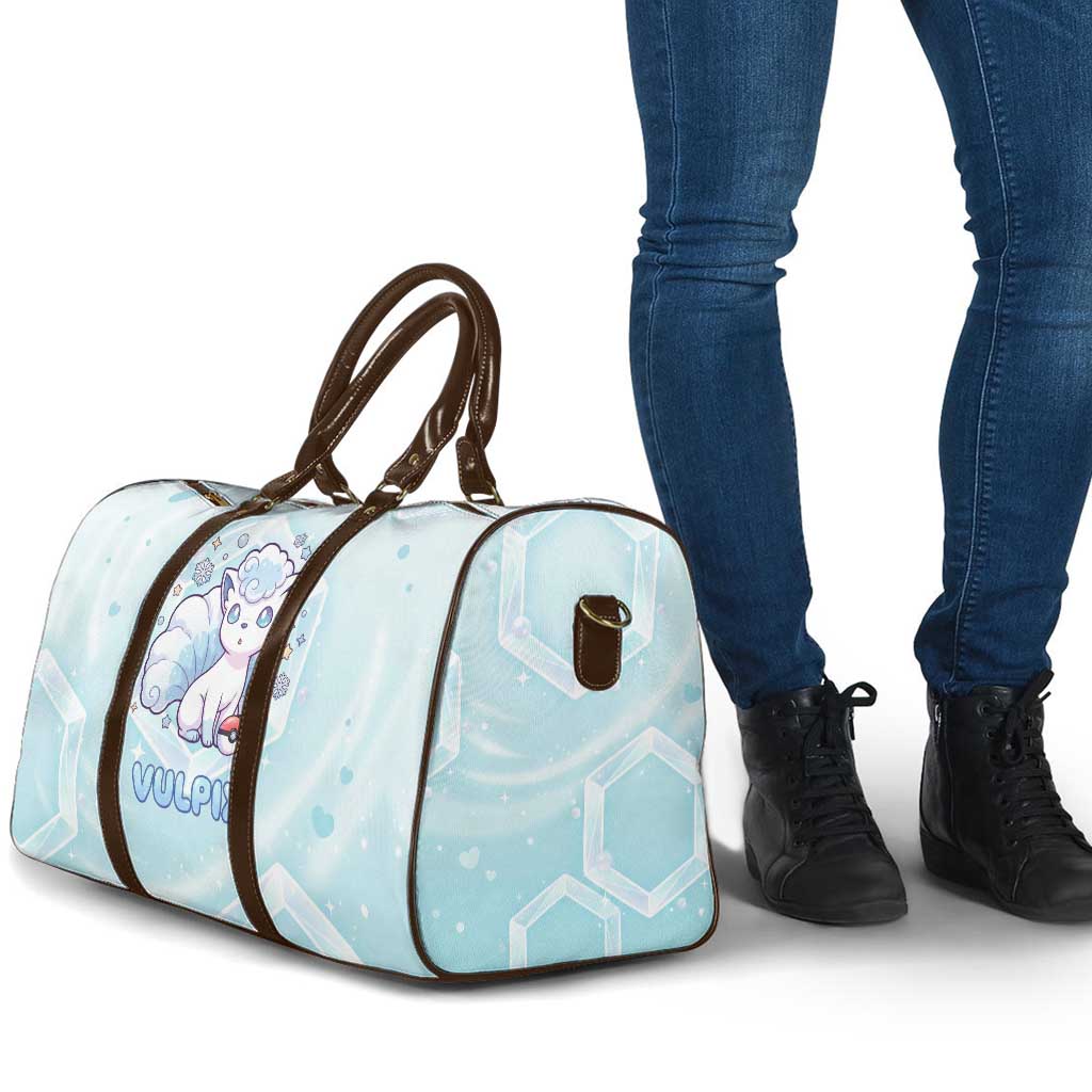 Vulpix Travel Bag Frosted Pastel Ice Crystal Art