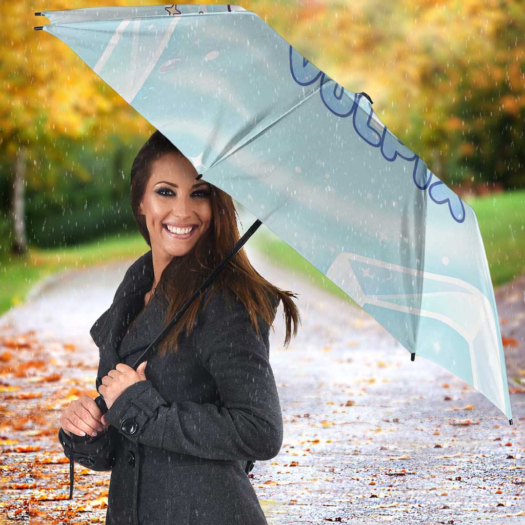 Vulpix Umbrella Frosted Pastel Ice Crystal Art