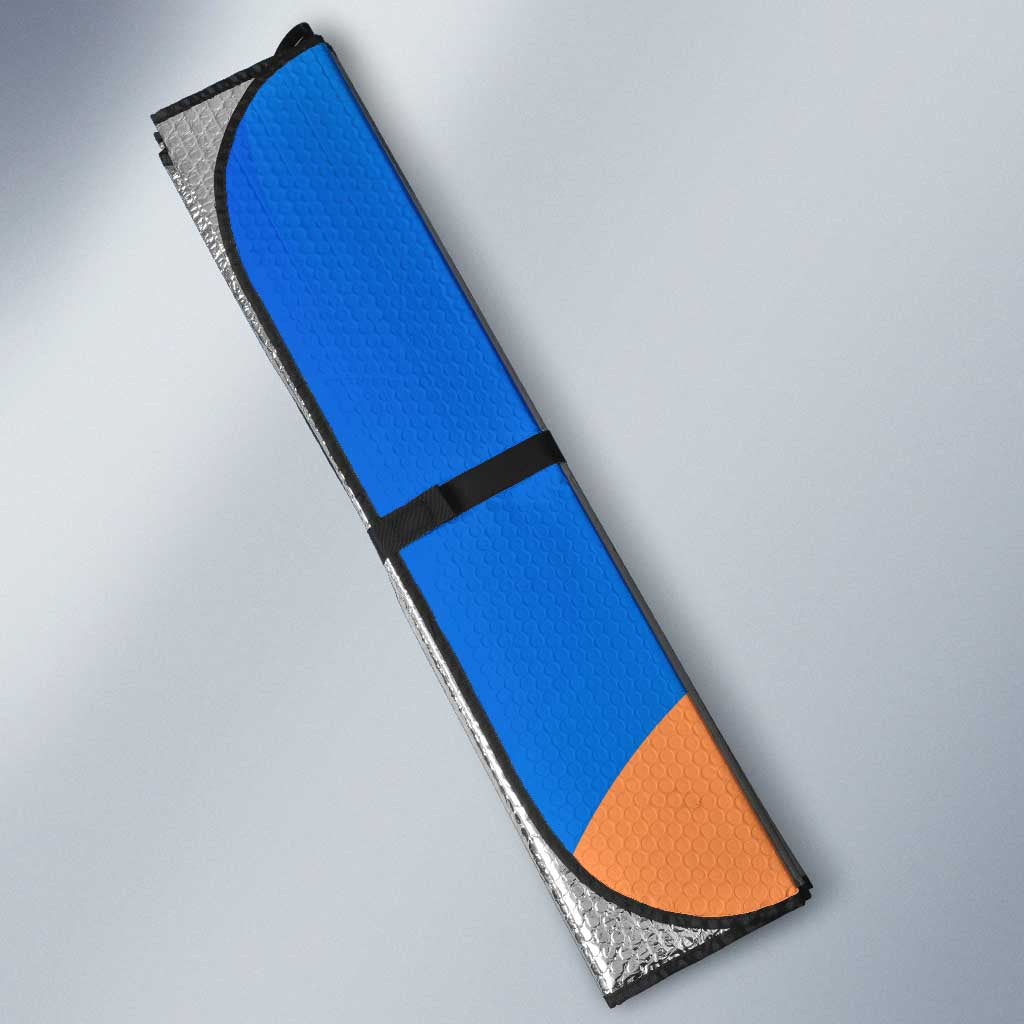 Mudkip Poké Auto Sun Shade Playful Blue Gradient Cartoon Style