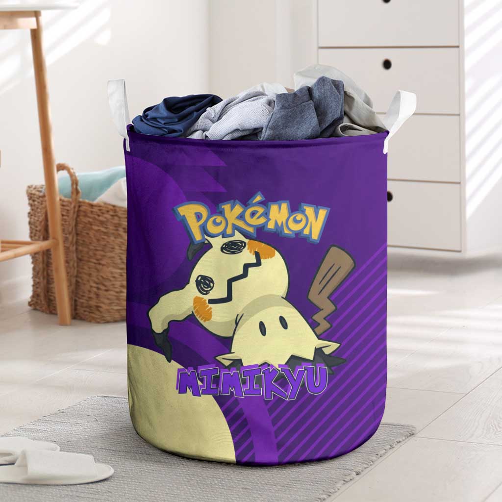 Mimikyu Poké Laundry Basket Spooky Scribble Shadow Style