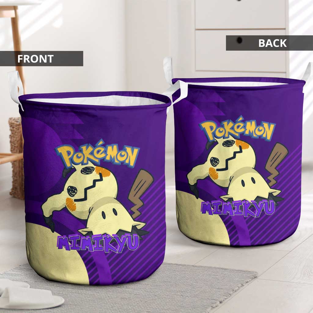 Mimikyu Poké Laundry Basket Spooky Scribble Shadow Style