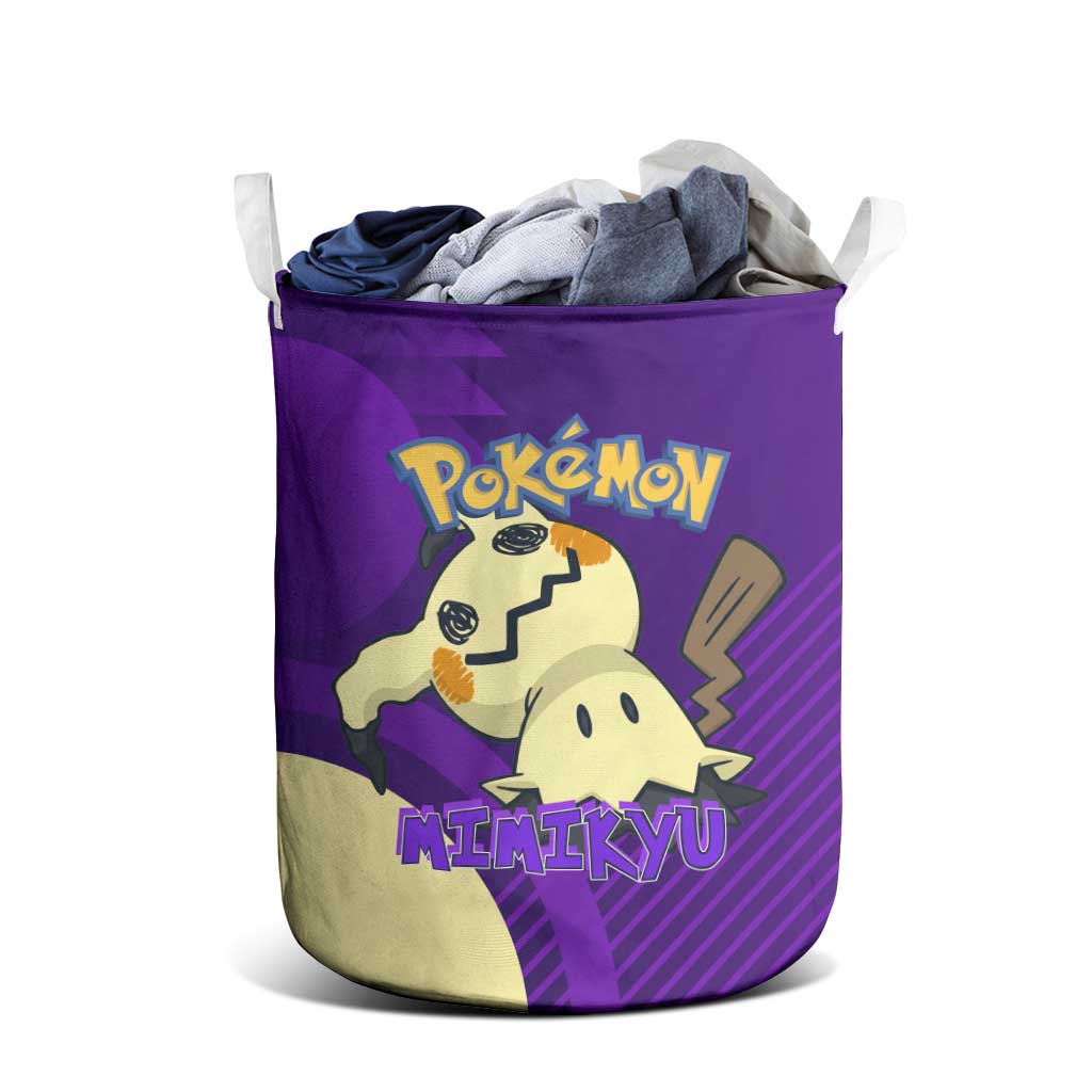 Mimikyu Poké Laundry Basket Spooky Scribble Shadow Style