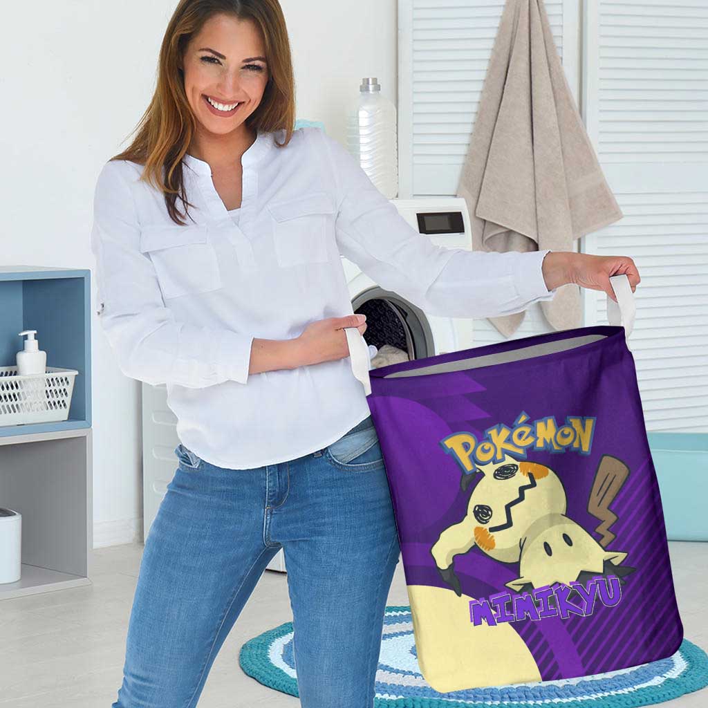 Mimikyu Poké Laundry Basket Spooky Scribble Shadow Style