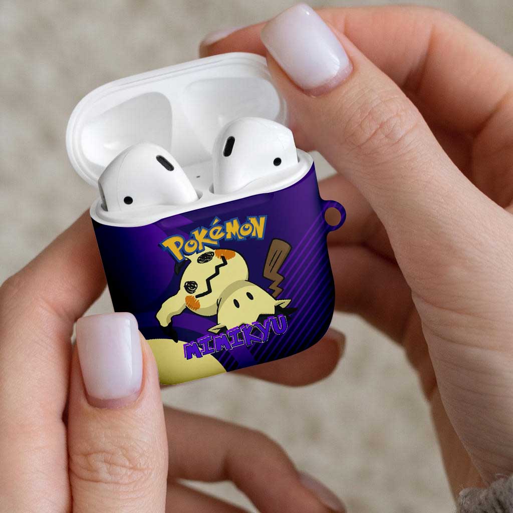 Mimikyu Poké AirPods Case Spooky Scribble Shadow Style