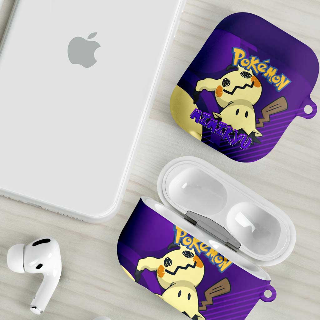 Mimikyu Poké AirPods Case Spooky Scribble Shadow Style