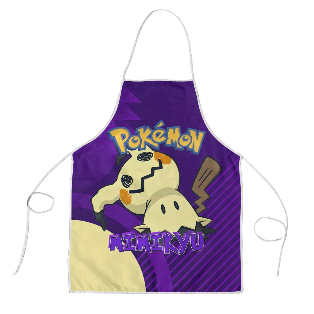 Mimikyu Poké Apron Spooky Scribble Shadow Style