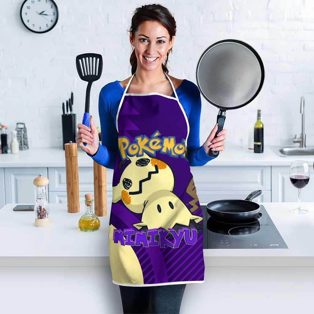 Mimikyu Poké Apron Spooky Scribble Shadow Style