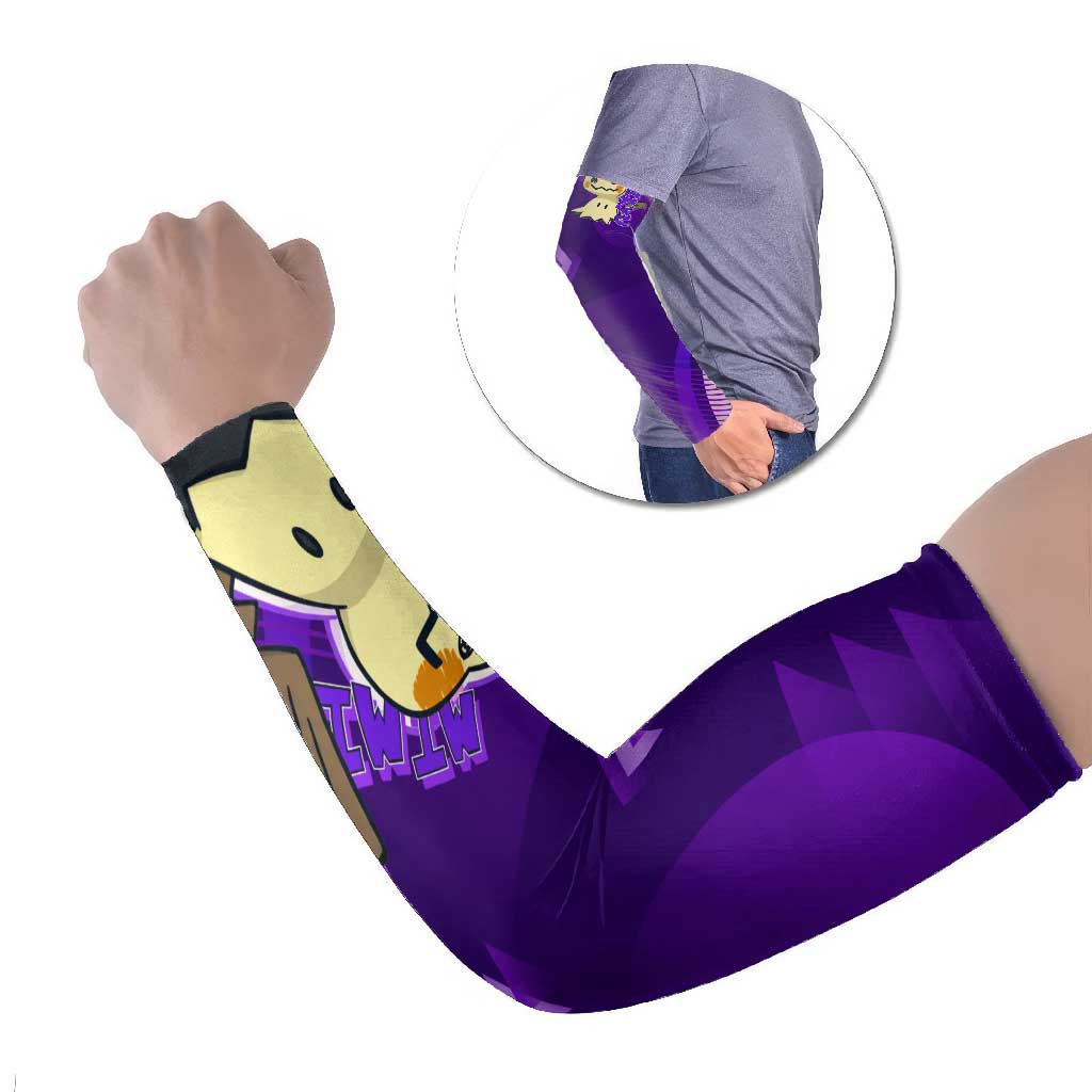 Mimikyu Poké Arm Sleeves Spooky Scribble Shadow Style