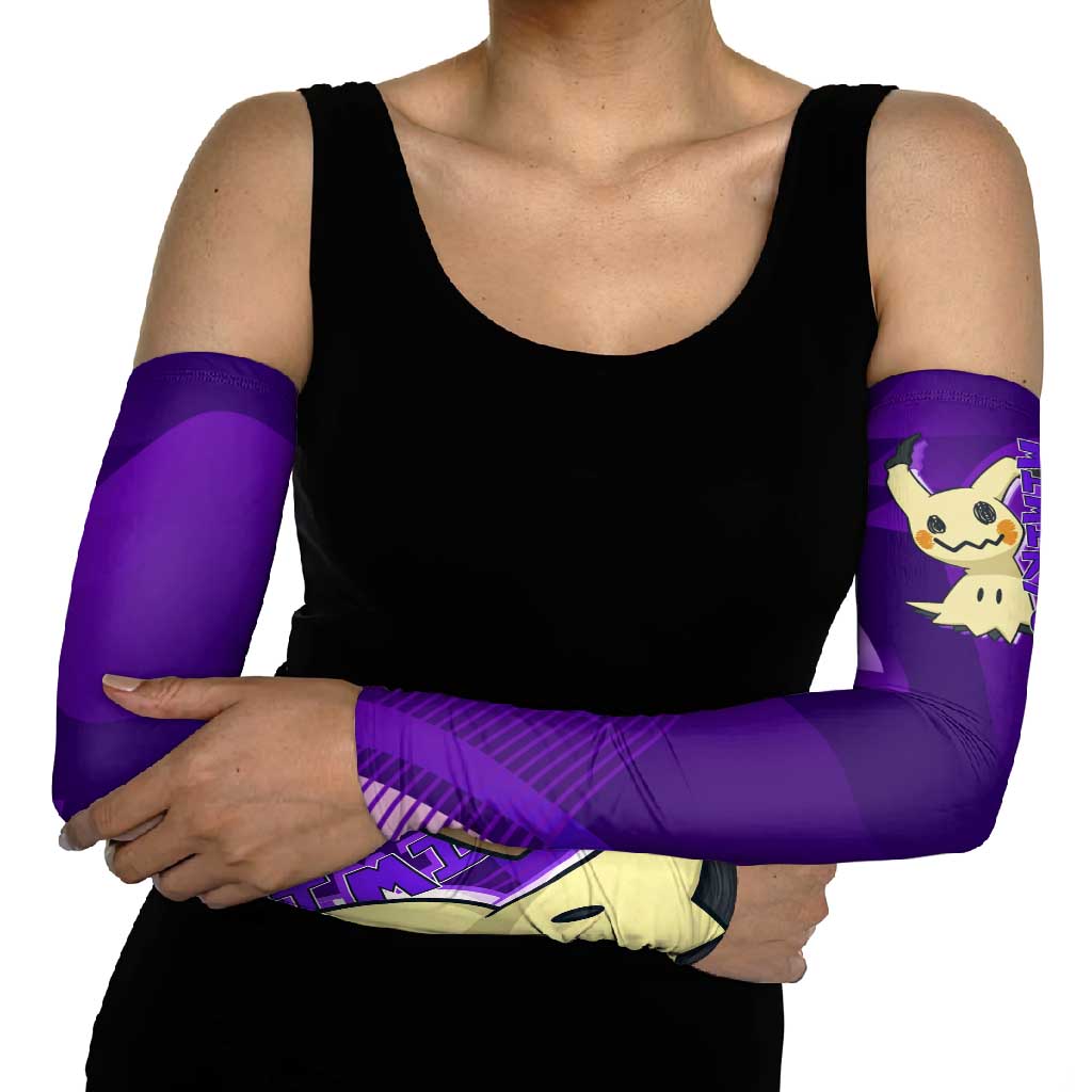 Mimikyu Poké Arm Sleeves Spooky Scribble Shadow Style