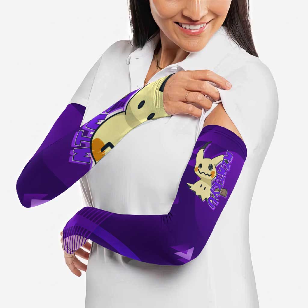 Mimikyu Poké Arm Sleeves Spooky Scribble Shadow Style