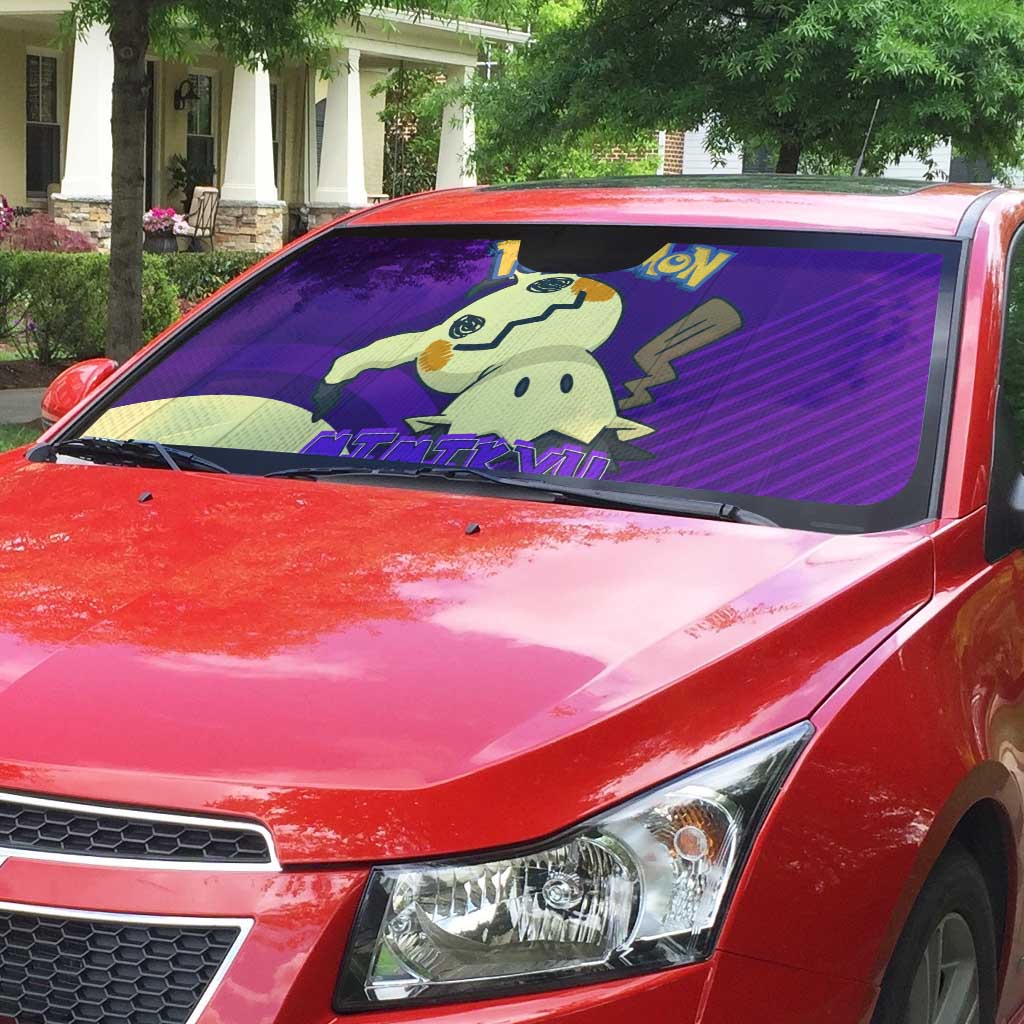 Mimikyu Poké Auto Sun Shade Spooky Scribble Shadow Style