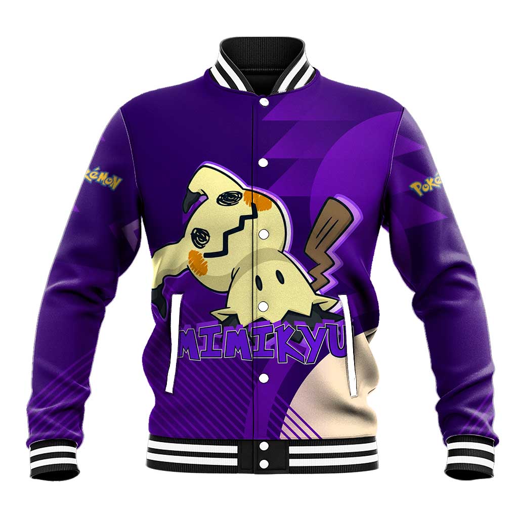 Mimikyu Poké Baseball Jacket Spooky Scribble Shadow Style