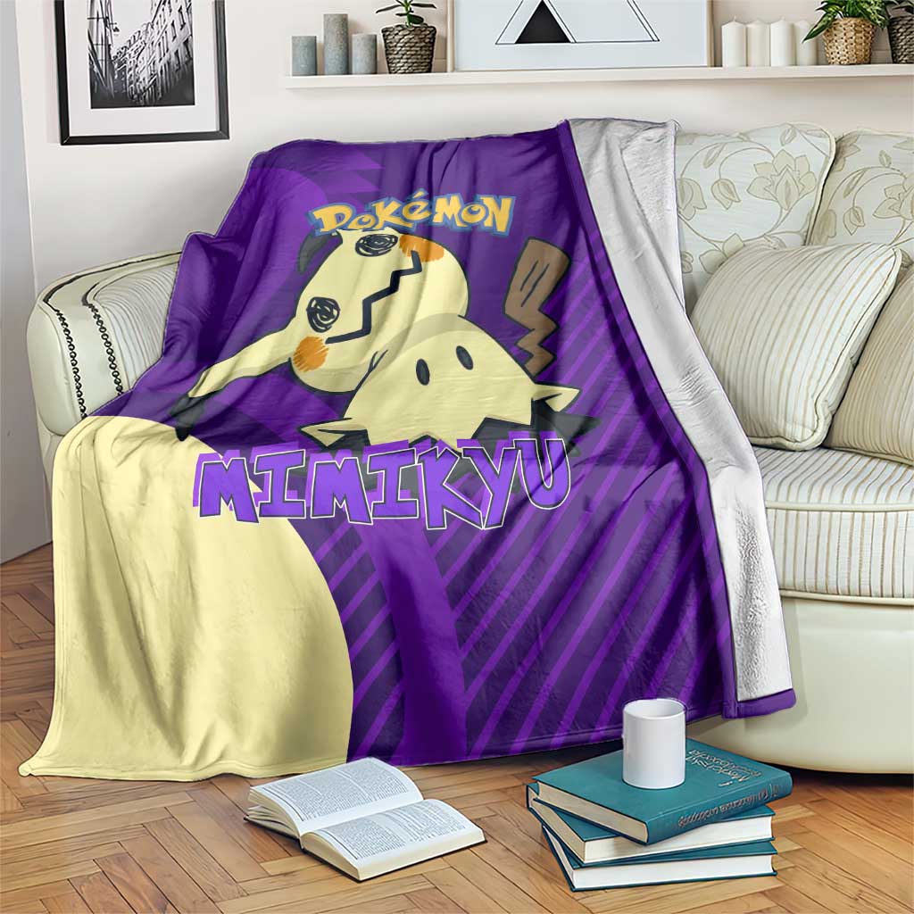 Mimikyu Poké Blanket Spooky Scribble Shadow Style
