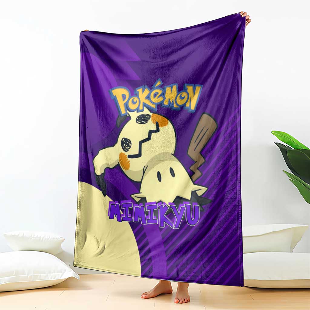 Mimikyu Poké Blanket Spooky Scribble Shadow Style