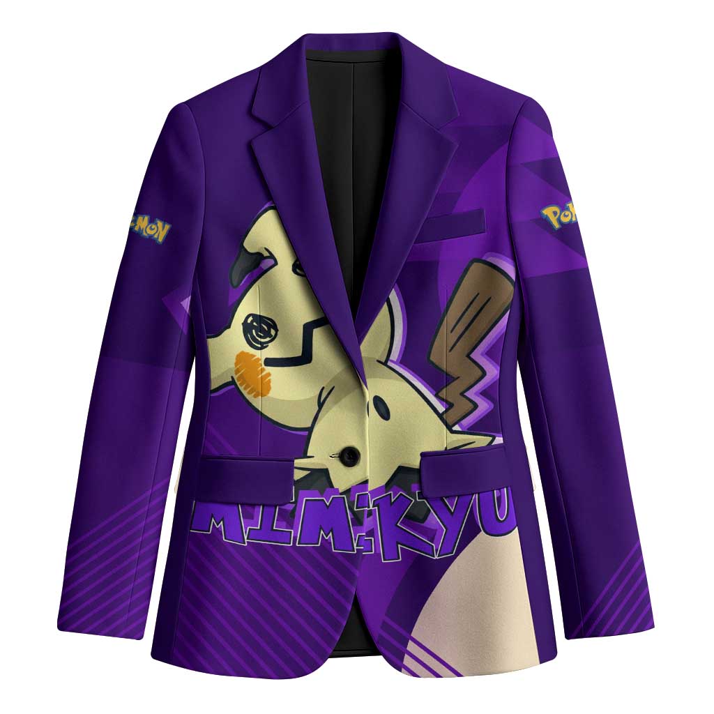 Mimikyu Poké Blazer Spooky Scribble Shadow Style