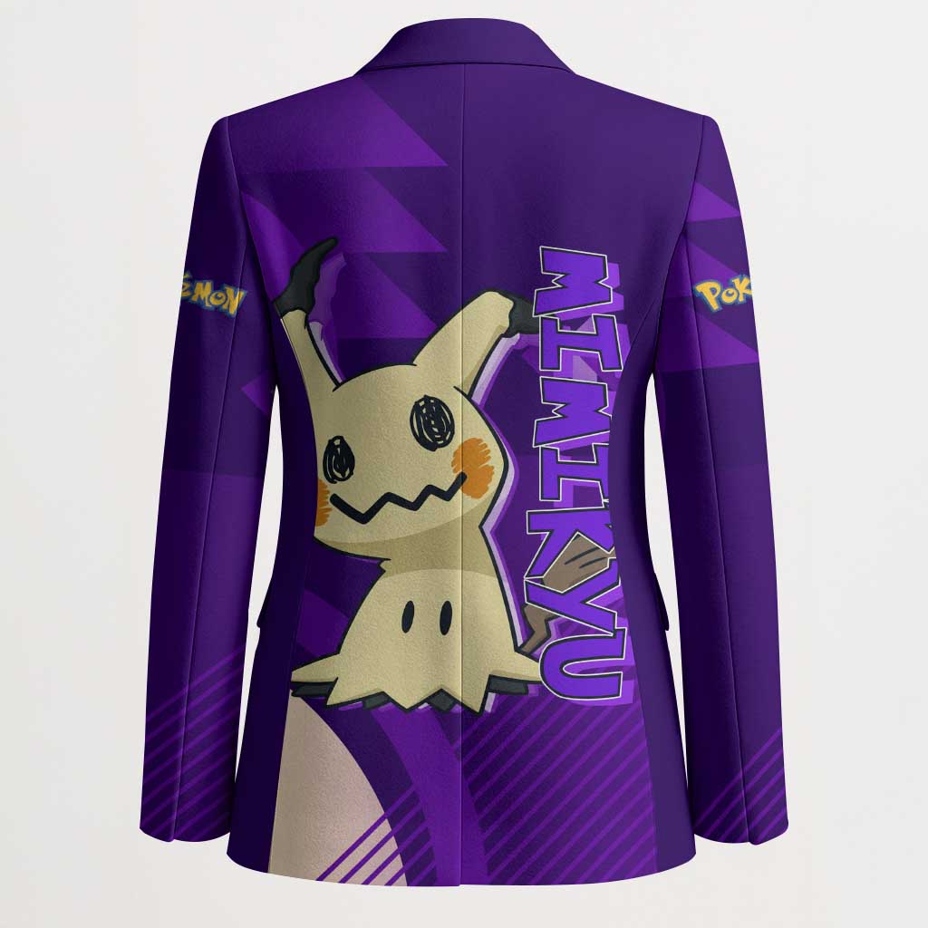 Mimikyu Poké Blazer Spooky Scribble Shadow Style