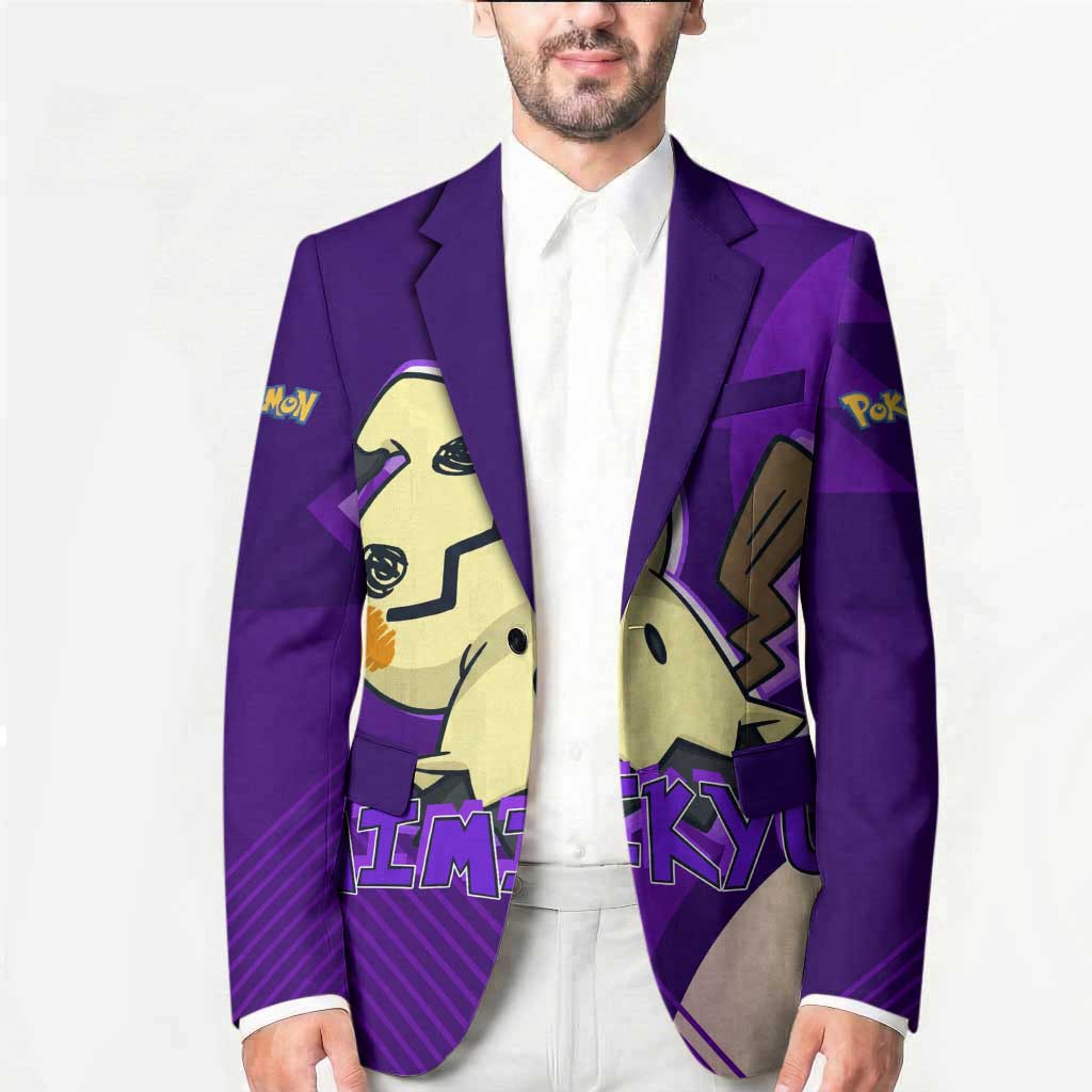 Mimikyu Poké Blazer Spooky Scribble Shadow Style