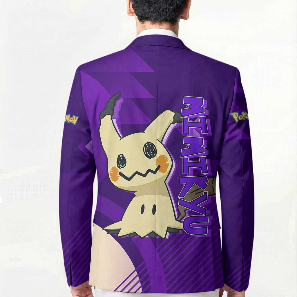 Mimikyu Poké Blazer Spooky Scribble Shadow Style