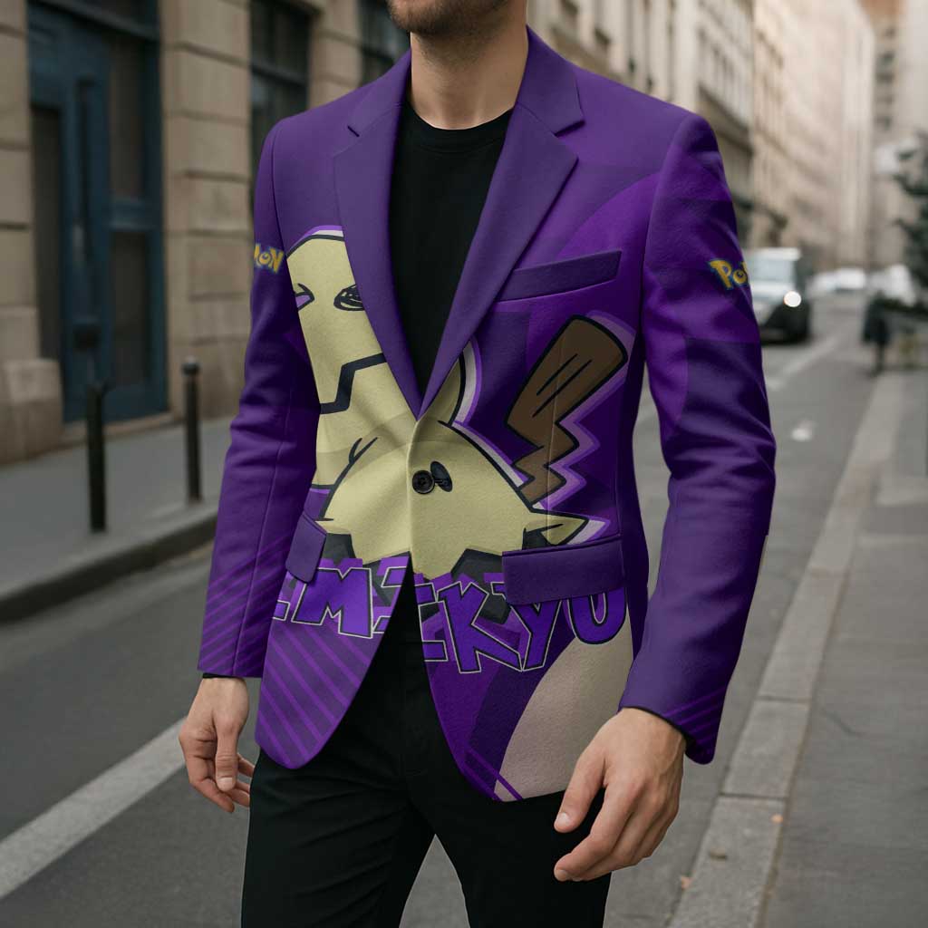 Mimikyu Poké Blazer Spooky Scribble Shadow Style