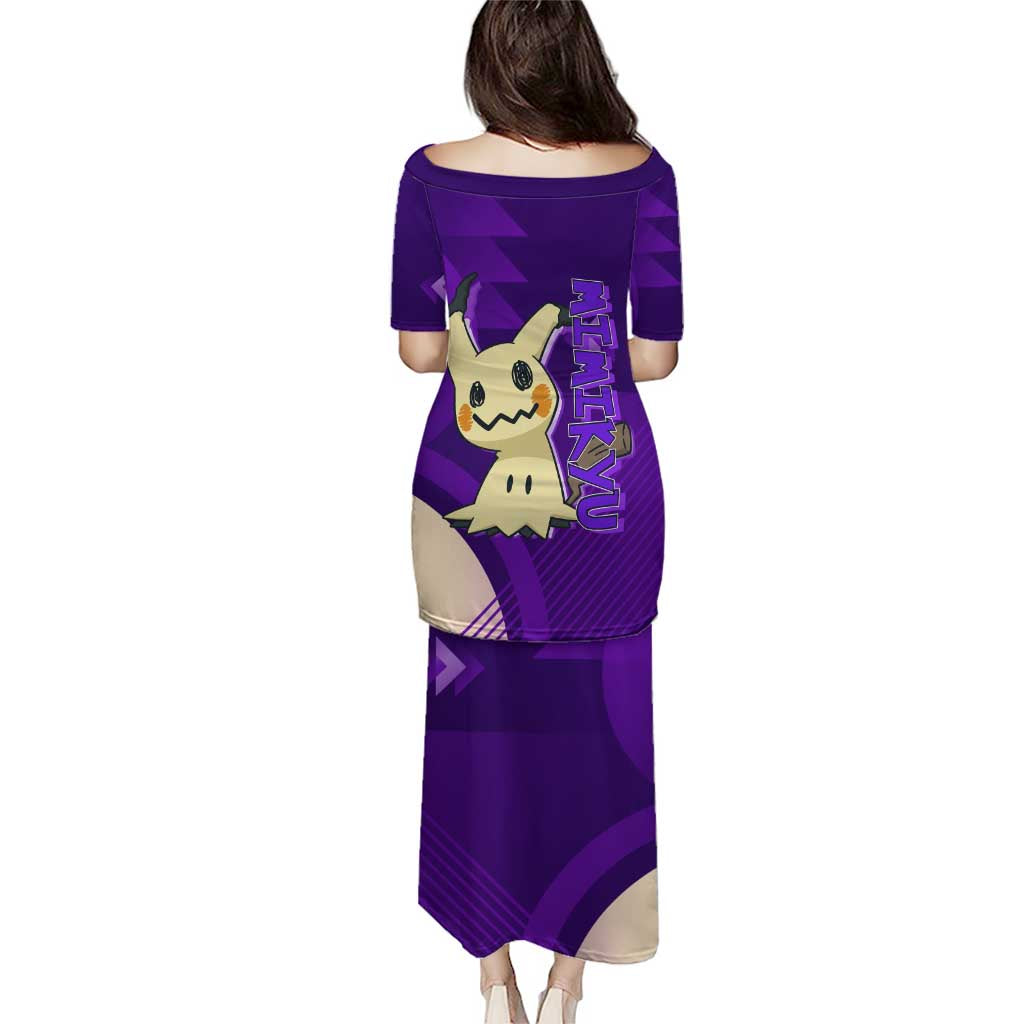 Mimikyu Poké Family Matching Puletasi and Hawaiian Shirt Spooky Scribble Shadow Style