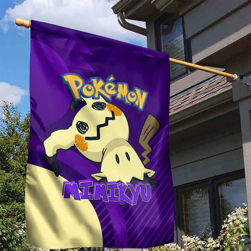 Mimikyu Poké Garden Flag Spooky Scribble Shadow Style