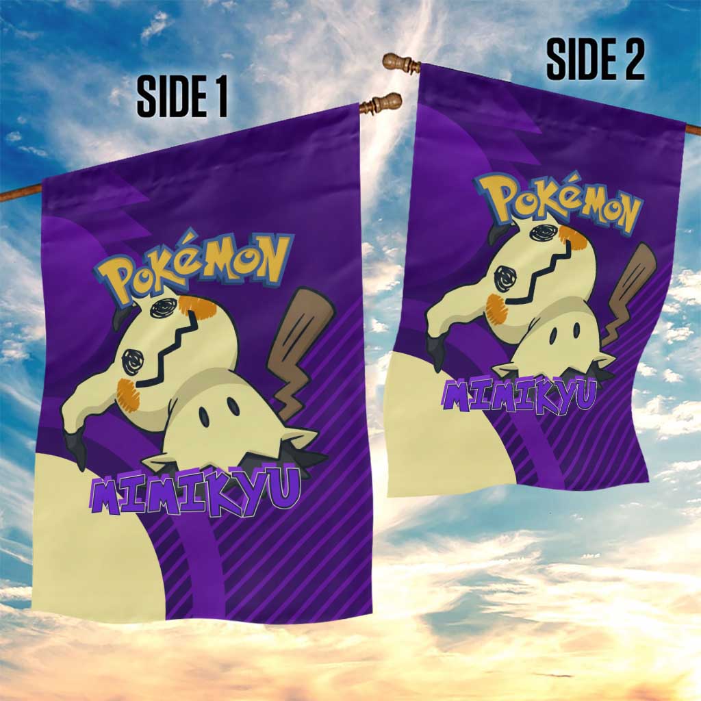 Mimikyu Poké Garden Flag Spooky Scribble Shadow Style