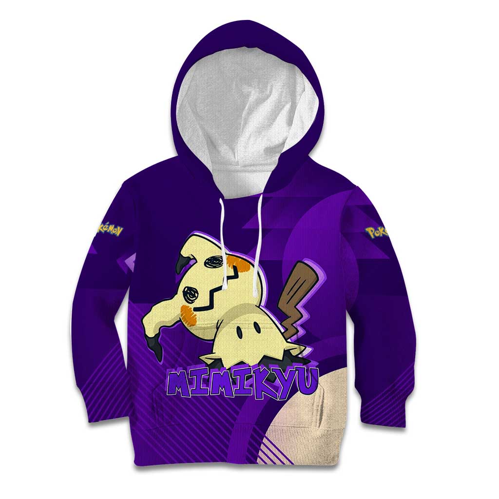 Mimikyu Poké Kid Hoodie Spooky Scribble Shadow Style