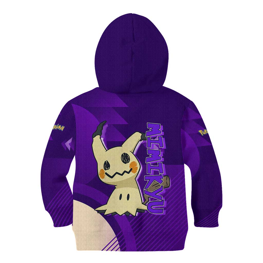 Mimikyu Poké Kid Hoodie Spooky Scribble Shadow Style