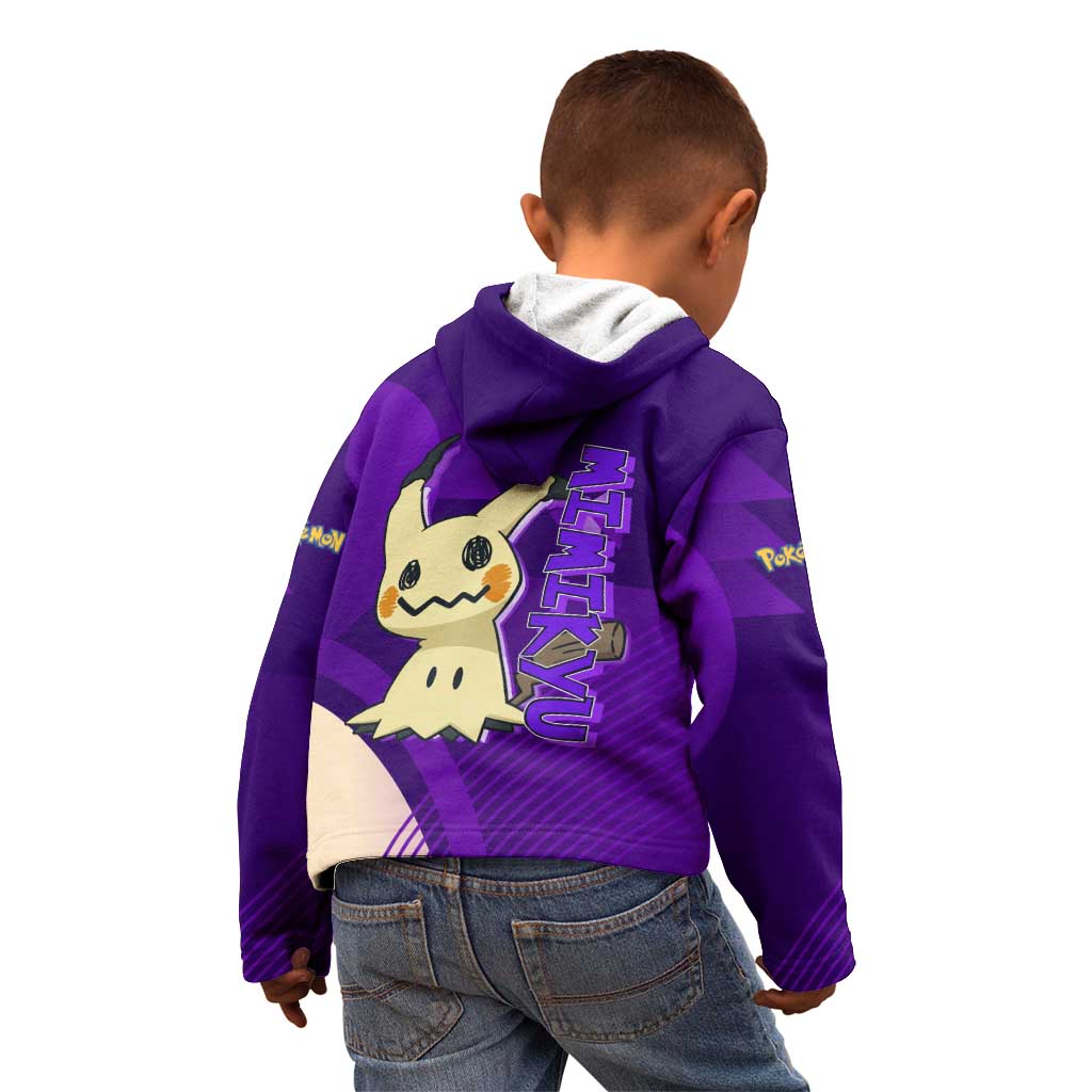 Mimikyu Poké Kid Hoodie Spooky Scribble Shadow Style